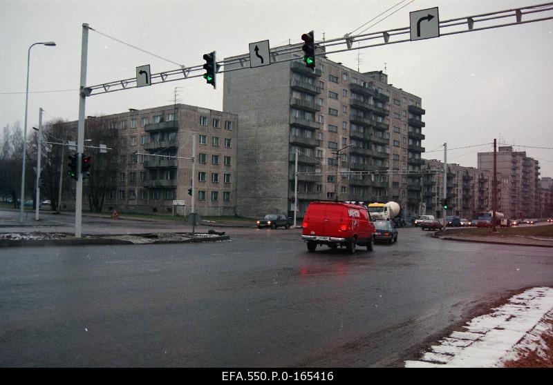 Construction of Tammsaare road extension.