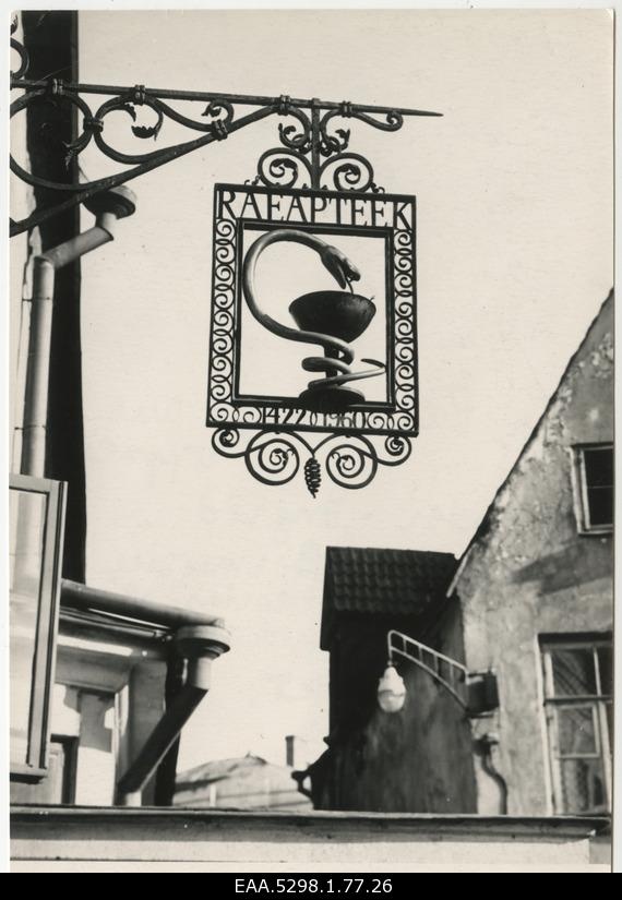 View of Raeapteegi's new envelope made by Ingrid Pormeister