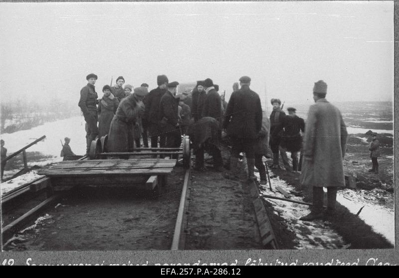 War of Liberty. Rehabilitation of broken railways Timeliness.