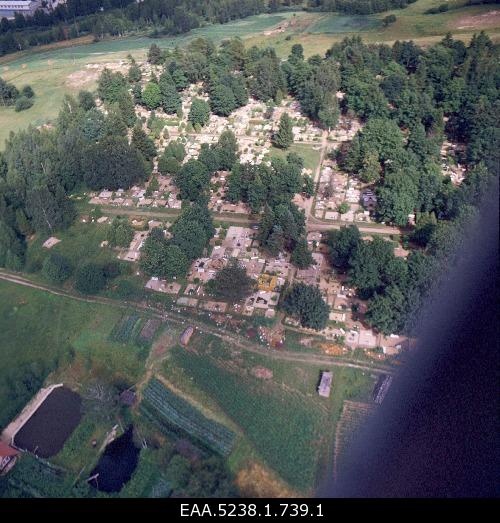 View of one settlement, aerofoto