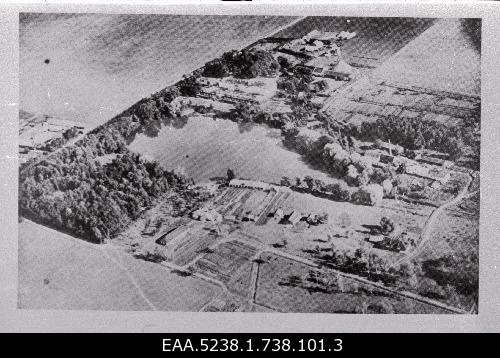 View of the settlement, aerofoto