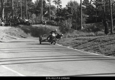 ENSV 1953 round-road races. Karl Rinaldo / Viljam Suurkuusk, Club Kalev  duplicate photo