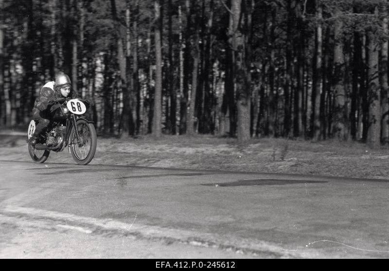 ENSV 1953 Ring Race Premiere, 125cm3, Monika Reichenbach, Club Kalev