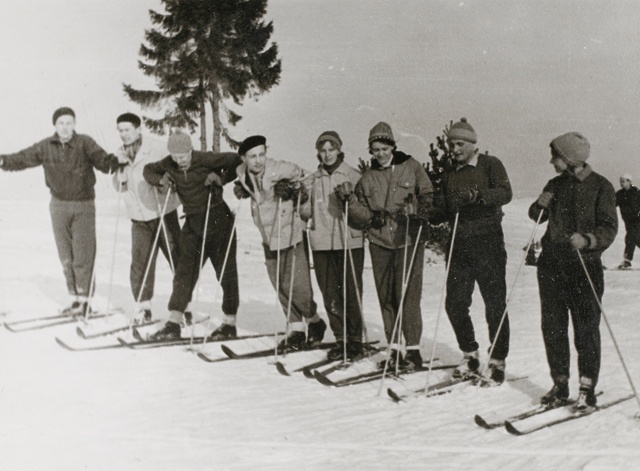 Keemiaosakonna suusapäevad Vellaveres, 1963. aasta