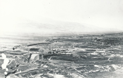 Foto. Aerofoto Erzerumi kindlusest, kus 1916.a. toimus lahing Venemaa ja Türgi vahel.  duplicate photo
