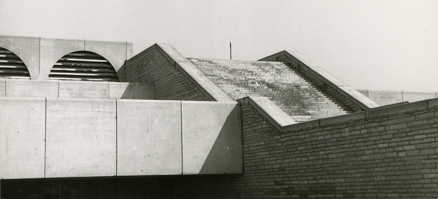 Linnahall, view of the stairs. Architects Raine Karp, Riina Altmäe