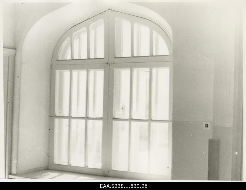 Window of the manor of Kukulinna, indoor view