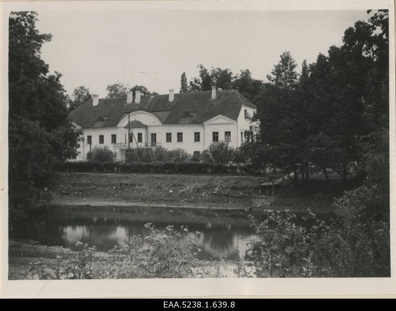 Main building of Ahja Manor, view from the south