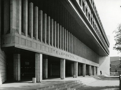 Post office, view of the entrance. Architects Raine Karp, Mati Raigna  similar photo
