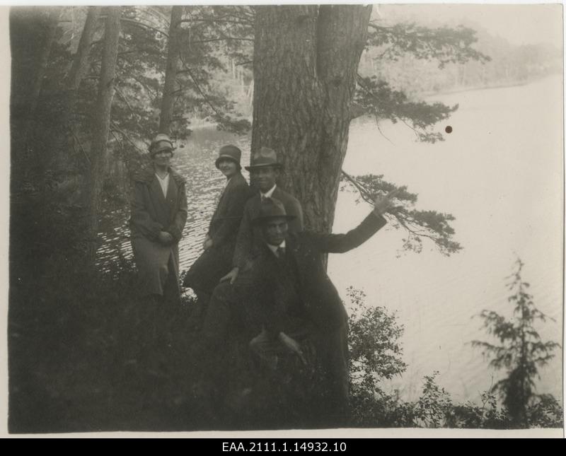 People at the water body