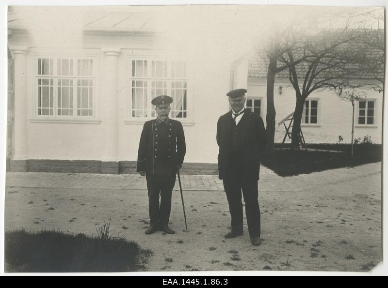 Two older men