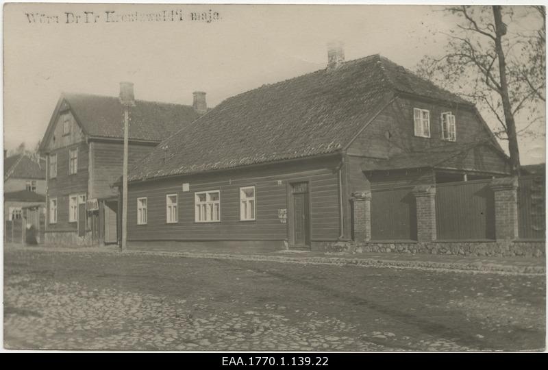 Dr. Fr. R. Kreutzwald's house in Võru