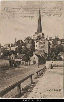 View of Tallinn City and the Oleviste Church  duplicate photo