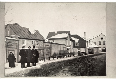 Grünwaldti nahavabriku fassaad  duplicate photo