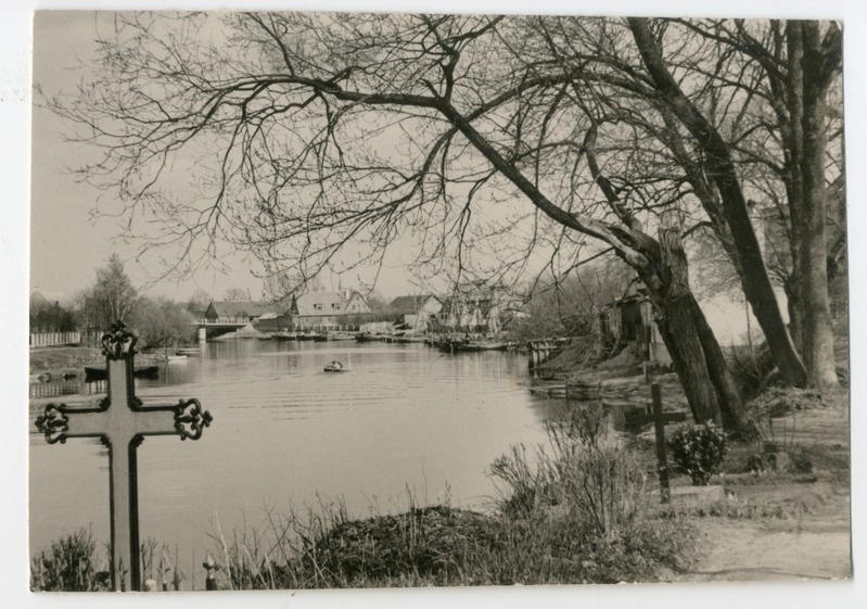 Foto. Sauga jõgi Pärnus