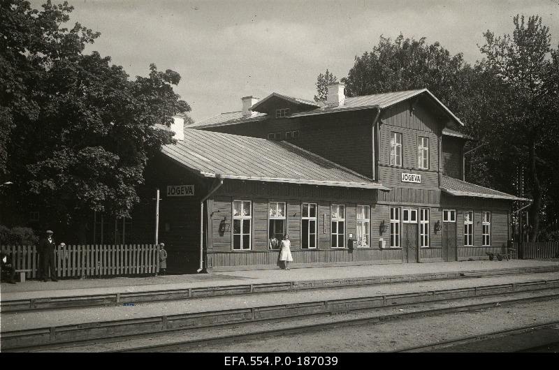 Jõgeva Railway Station.