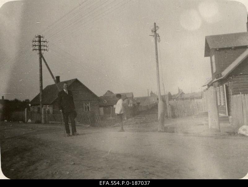 The corner of the big and Turu street in the River.