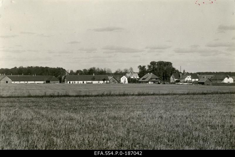 View from the south to the former Jõgeva Manor.