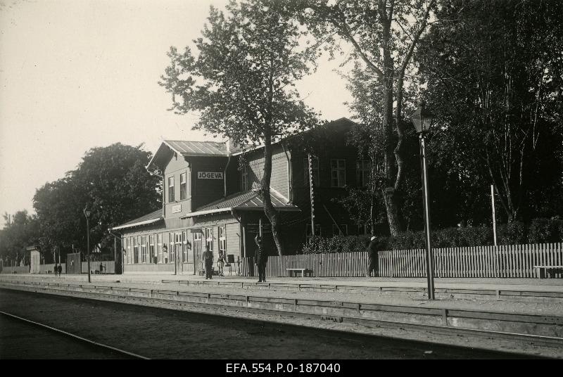 Jõgeva Railway Station.