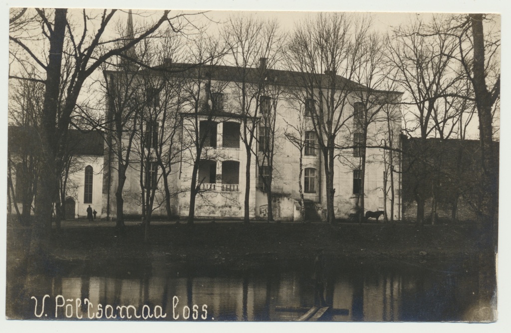 foto, Põltsamaa khk, Põltsamaa, loss, u 1930