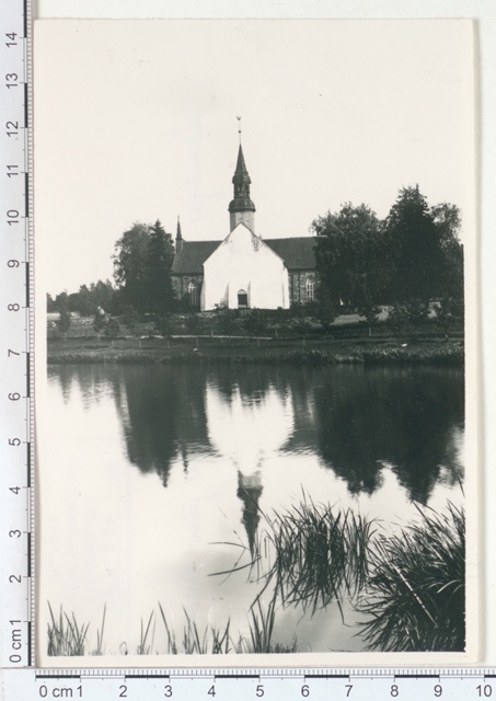 Kambja kirik ja järv, 1921