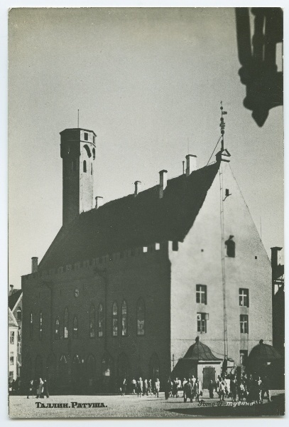 Tallinn, Raekoda, vaade loodest.