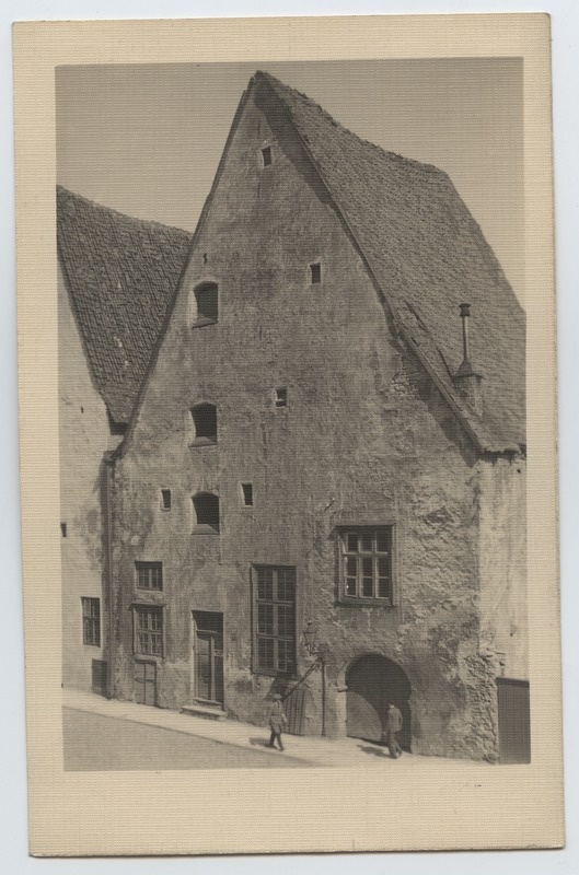 Tallinn, Lai tänav 38, maja fassaad enne ümberehitamist.