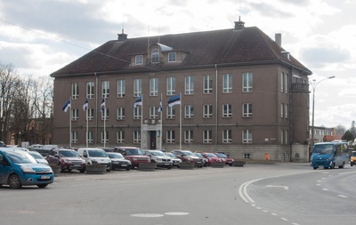 foto, Eesti Panga Viljandi osakonna hoone u 1935 rephoto