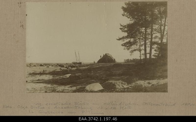 Travelling on the coast of northern Estonia  duplicate photo