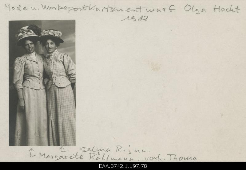 Selma and Margarethe Raehlmann