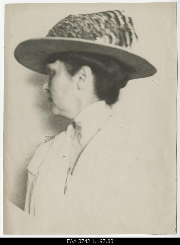 Olga Hecht. Autoportree