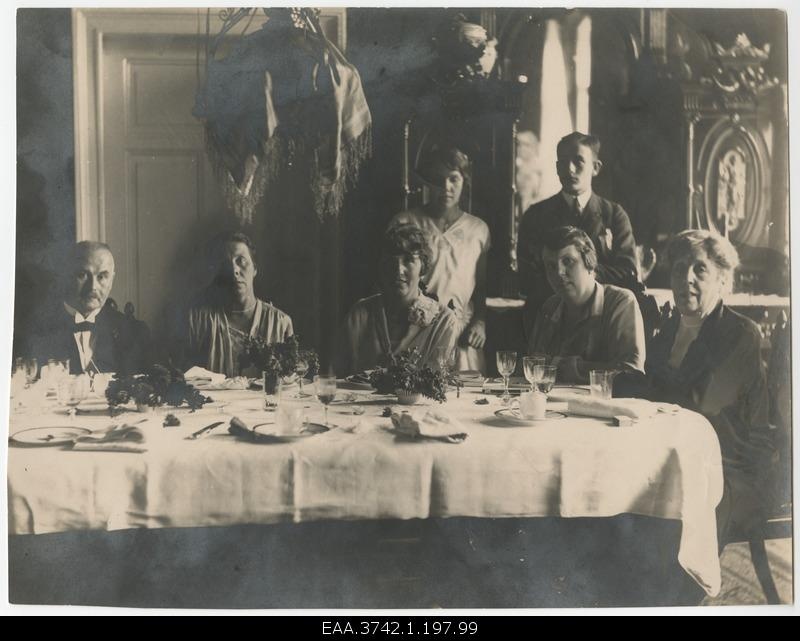 Celebration of Wilhelm Lubosch and Else Lubosch's silver feasts