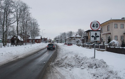 foto, Viljandi, J .Gagarini (Uus) tänav, hobusaan, 1957 F H.Riet rephoto