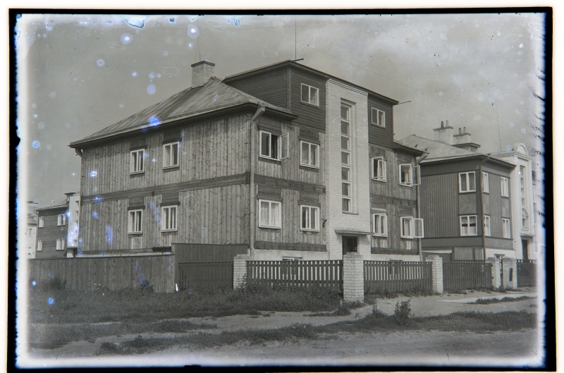 Apartment building in the construction stage in Tallinn, [Lilleküla].