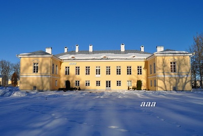 Virumaa, Jõhvi khk, Mäetaguse manor 1912 rephoto