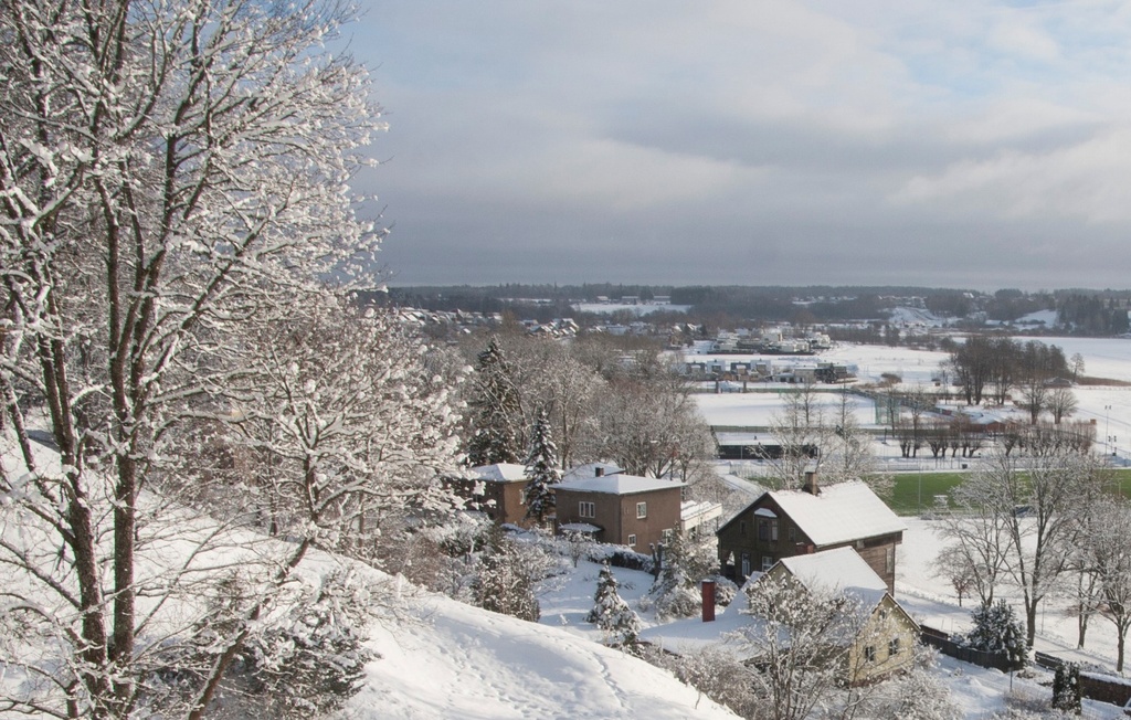 Wiljandi Winter Winter from Wade Castle Mountains rephoto