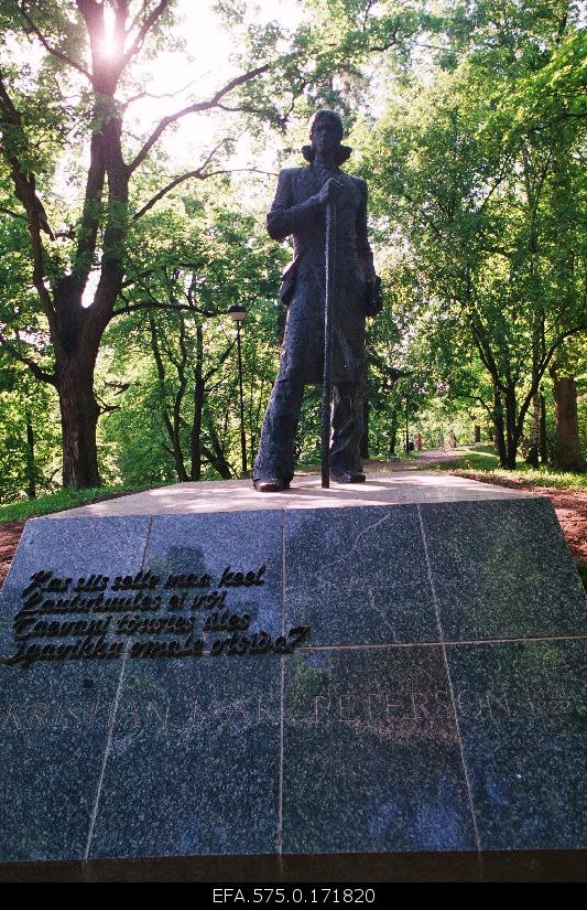 Kristjan Jaak Peterson's fairy tale in Toomemäe.