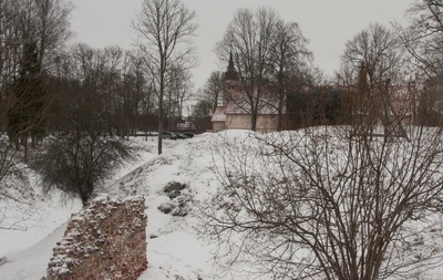 Viljandi castle roofs rephoto