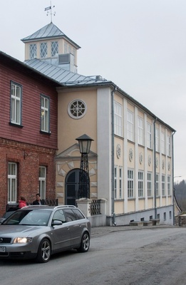 Postcard, Viljandi, VEHS house rephoto