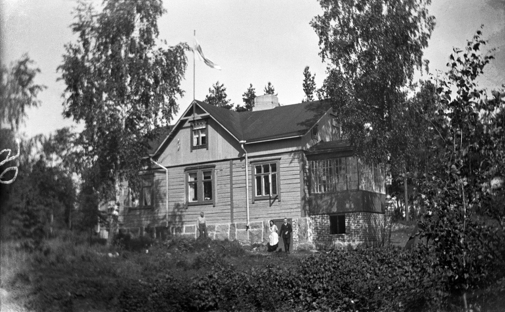 Pasila, Hannankatu 15. Asetinlaitemies Oskar Kattaisen talo, valmistui 1924.
