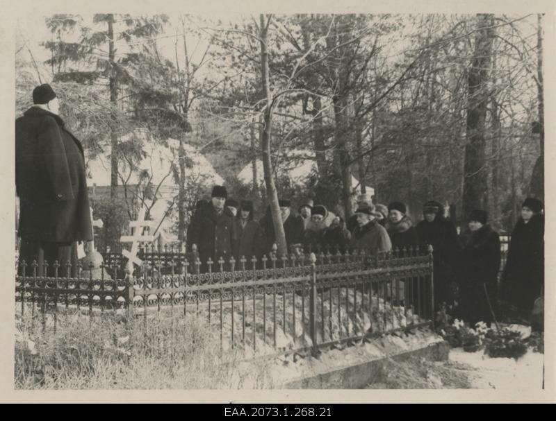 Alexandra Alexandrov's funeral, view of the funeral