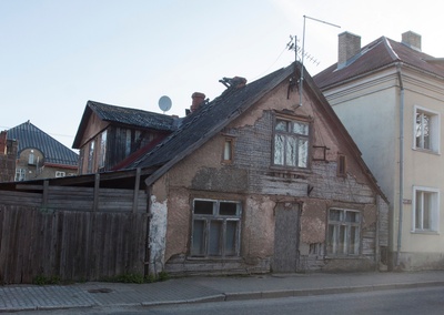 foto, Viljandi, Posti tn 15 b, 1977, foto E. Veliste rephoto