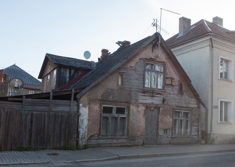 foto, Viljandi, Posti tn 15 b, 1977, foto E. Veliste rephoto