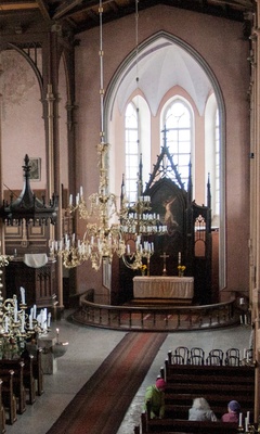 Viljandi Paulus Church rephoto