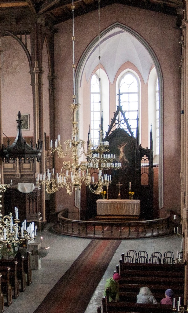 Viljandi Paulus Church rephoto