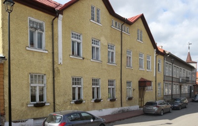 foto albumis, Viljandi, Lossi tn 7, hotell Metropol (Sprohge), u 1915, foto J. Riet rephoto