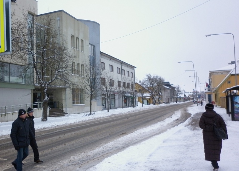 foto Viljandi, Tallinna tn, sidekontor, 1966 F A.Kiisla rephoto