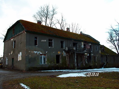 Viisu mõis (Wieso), härrastemaja enne sõda.Peetri khk rephoto