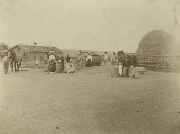 [Samruk Estonian settlement in Crimea] Hendrik Reinstein's house 1906