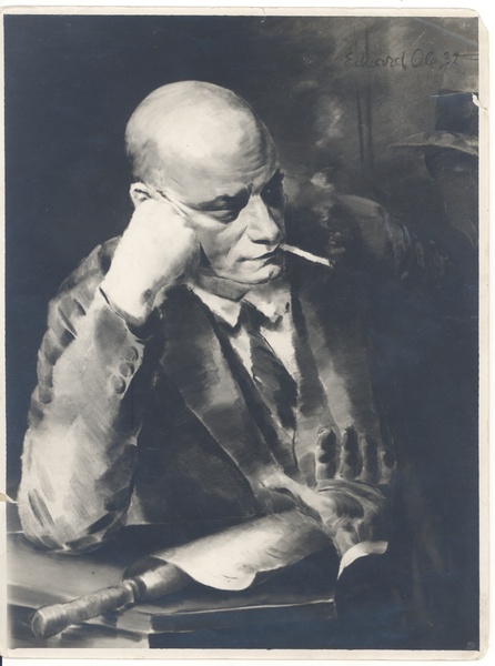 E. Ole "The portrait of Kirjanik a. Gailiti"